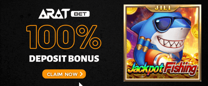 Aratbet-100-Deposit-Bonus-JackpotFishing