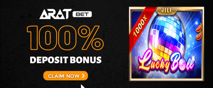 Aratbet-100-Deposit-Bonus-lucky-ball