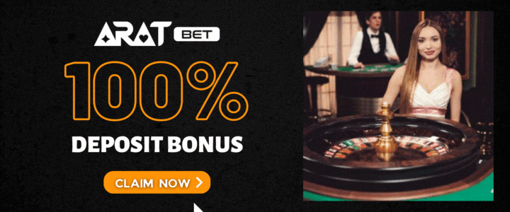 Aratbet 100 Deposit Bonus roulette