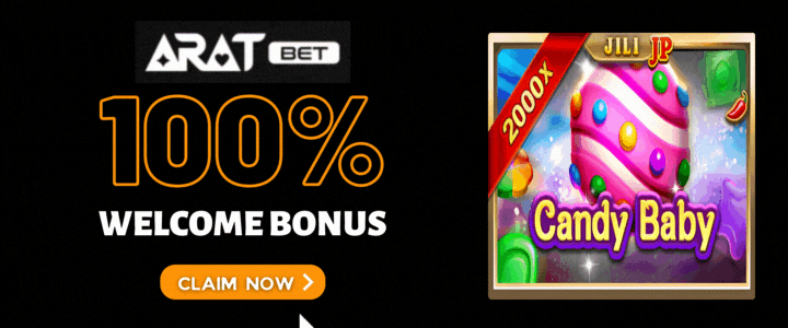 Aratbet 100% Deposit Bonus-Candy Baby