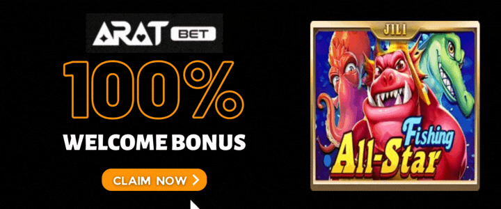 Aratbet 100% Deposit Bonus-all star fishing
