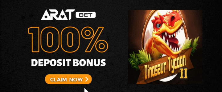 Aratbet 100% Deposit Bonus-dinosaur tycoon 2