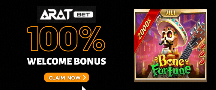 Aratbet 100% Deposit Bonus-Bone Fortune
