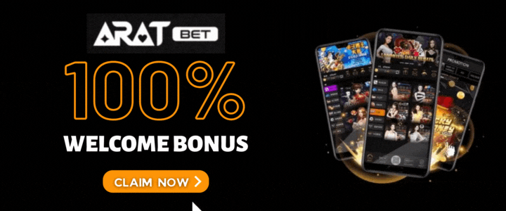 Aratbet 100% Deposit Bonus - Mobile App