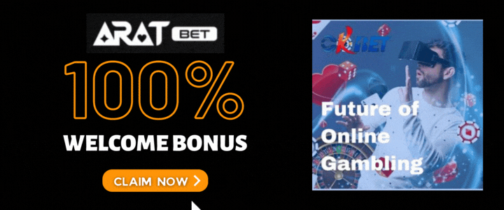 Aratbet 100% Deposit Bonus - OKBet Future of Online Gambling