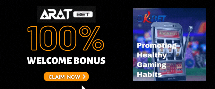 Aratbet 100% Deposit Bonus - Promoting Healthy Gaming Habits