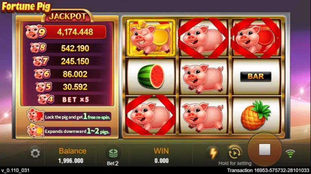 Fortune Pig Slot - Jackpot - ok4bet