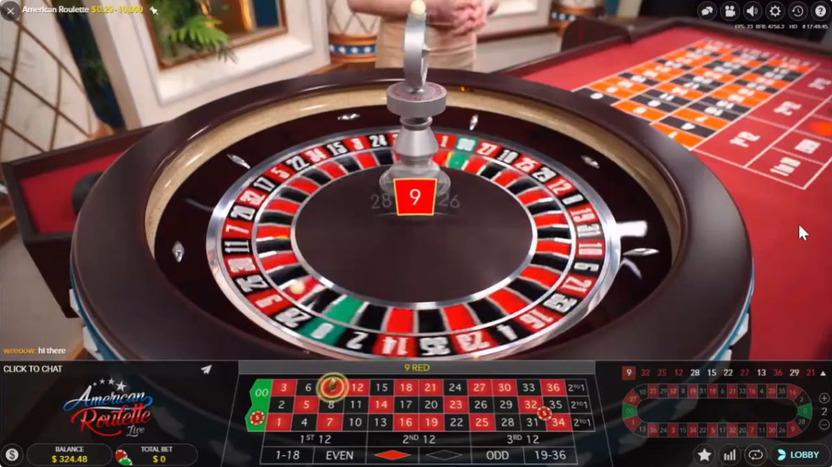 American Roulette - Gameplay 3 - ok4bet