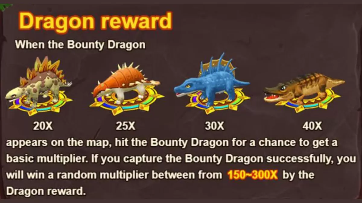 Dragon Master Fishing - Dragon Reward - ok4bet