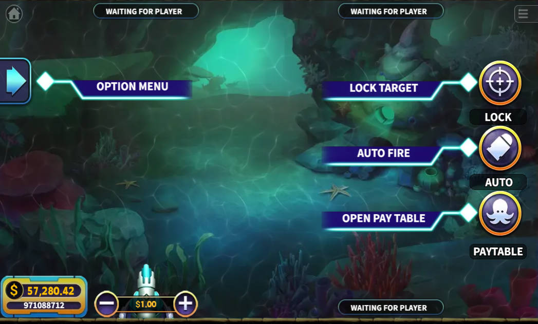 King Octopus Fishing - Interface - ok4bet