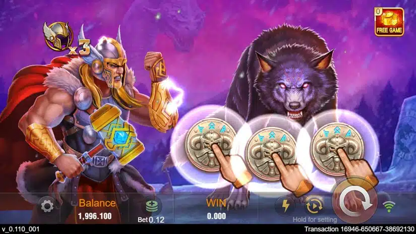 Thor X Slot - Bonus Gameplay - ok4bet